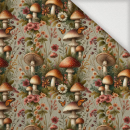 BOTANICAL FOREST wz.3 - Woven Fabric for tablecloths
