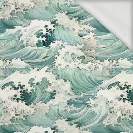 By the Sea Wz. 11 - looped knit fabric