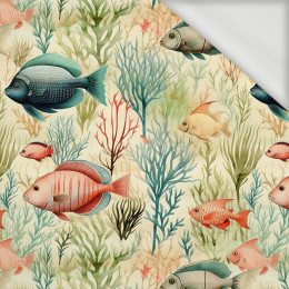 By the Sea Wz. 15 - looped knit fabric