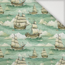 By the Sea Wz. 4 - Woven Fabric for tablecloths
