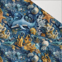 By the Sea Wz. 7 - Hydrophobic brushed knit