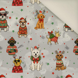 CHRISTMAS DOGS PAT. 1- Upholstery velour 