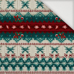 CHRISTMAS SWEATER wz.12 - Woven Fabric for tablecloths