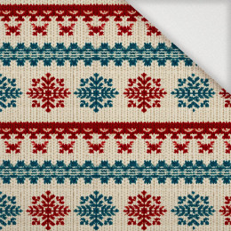 CHRISTMAS SWEATER wz.7 - Woven Fabric for tablecloths