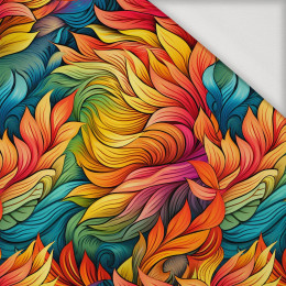 COLORFUL LEAVES pat. 4 - Viscose jersey