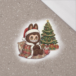 Creepy Cute Christmas WZ.4  - panel (60cm x 50cm) SINGLE JERSEY