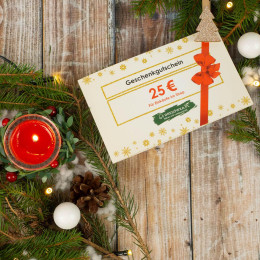 CHRISTMAS GIFT CARD - 25 EUR - DE