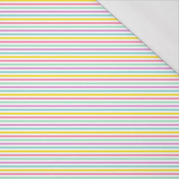 MULTICOLOR STRIPES (mix) pat. 1 - single jersey with elastane 