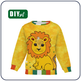 CHILDREN'S (NOE) SWEATSHIRT - LION LEON - sewing set