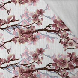 CHERRY BLOSSOM pat. 1 (red) - Cotton muslin