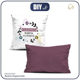 DECORATIVE PILOWS - Najlepsza Babcia na świecie pat. 2