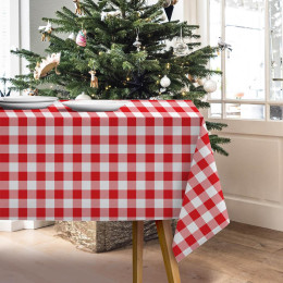 VICHY GRID RED  - Woven Fabric for tablecloths