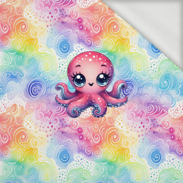 OCTOPUS (SEA ANIMALS PAT. 3) - panel (60cm x 50cm) looped knit