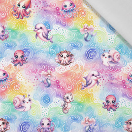 SEA ANIMALS PAT. 3 - Cotton woven fabric