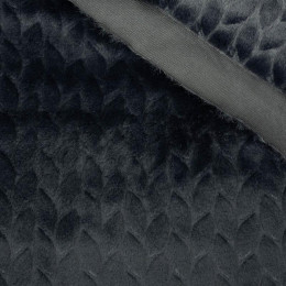 BRAID / navy - CLOTHING FAUX FUR