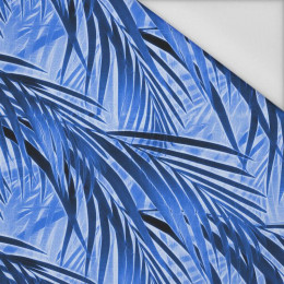 PALM LEAVES pat. 1 (classic blue) - Waterproof woven fabric