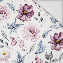 WATERCOLOR BOUQUET Pat. 1 - Viscose jersey