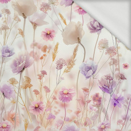 FLOWERS wz.10 - looped knit fabric