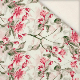 APPLE BLOSSOM pat. 1 (pink) - Linen with viscose