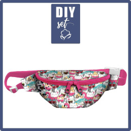 HIP BAG - SUMMER CATS PAT. 1 - small