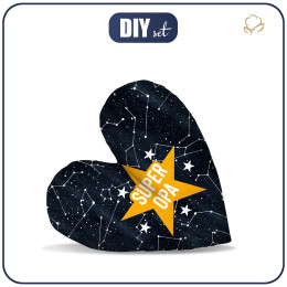 DECORATIVE PILLOW HEART - Super Opa / CONSTELLATIONS 