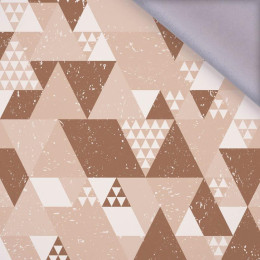 TRIANGLES / brown - softshell