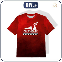 CHILDREN'S SPORTS T-SHIRT - CHECKMATE - sewing set