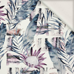 WATERCOLOR LEAVES 2.0 - viscose woven fabric