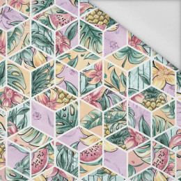 TROPICAL MIX 3D - Waterproof woven fabric