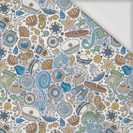50cm IN THE SEA / white - Viscose jersey