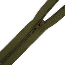 Coil zipper 30cm Open-end - KHAKI