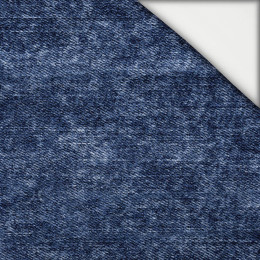 VINTAGE LOOK JEANS (dark blue) - light brushed knitwear