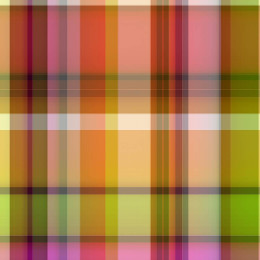 COLORFUL CHECK PAT. 1- Upholstery velour 