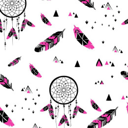 DREAM CATCHERS / fuchsia