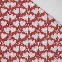 HEARTS (BALLOONS) / red (VALENTINE'S HEARTS) - Panama 220g