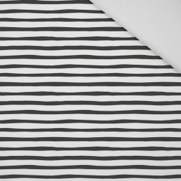 STRIPES - BLACK AND WHITE (BIRDS IN LOVE) - Panama 220g