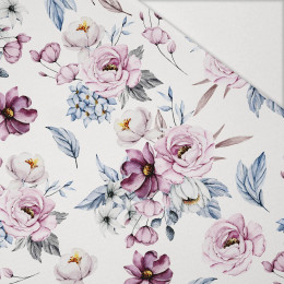WATERCOLOR BOUQUET Pat. 2 - Hydrophobic brushed knit