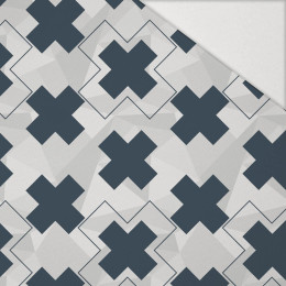 TARGET (adventure) / grey - Hydrophobic brushed knit