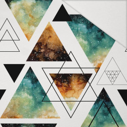 TRIANGLES / galactic journey - Hydrophobic brushed knit