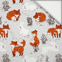 FOXES AND HARES - light brushed knitwear