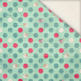 GLITTER DOTS PAT 3 - Linen with viscose