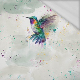 WATERCOLOR HUMMINGBIRD - panel (75cm x 80cm) Thermo lycra