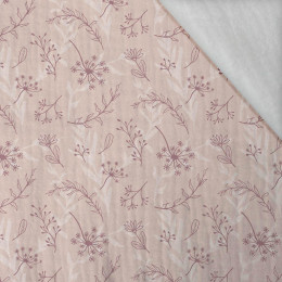 PINK LEAVES PAT. 2 - Cotton muslin