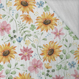 SUNFLOWERS MIX - Cotton muslin