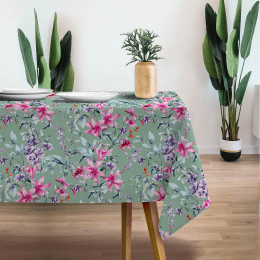 SPRING MEADOW pat. 3 - Woven Fabric for tablecloths