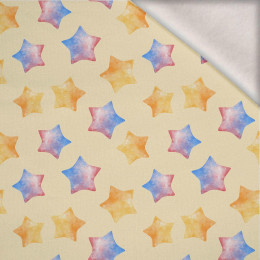 COLORFUL STARS (CHRISTMAS REINDEERS) - brushed knitwear with elastane ITY