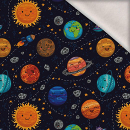 PLANETS - brushed knitwear with elastane ITY