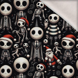 SKELETONS AND SANTAS - brushed knitwear with elastane ITY