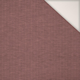HERRINGBONE / NIGHT CALL / rose quartz - PERKAL Cotton fabric