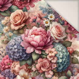 FLOWERS PAT. 2 - PERKAL Cotton fabric